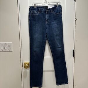 100015	Womens	Jean	Buckle Black	Straight Fit # 93	Dark	30	32	Like New